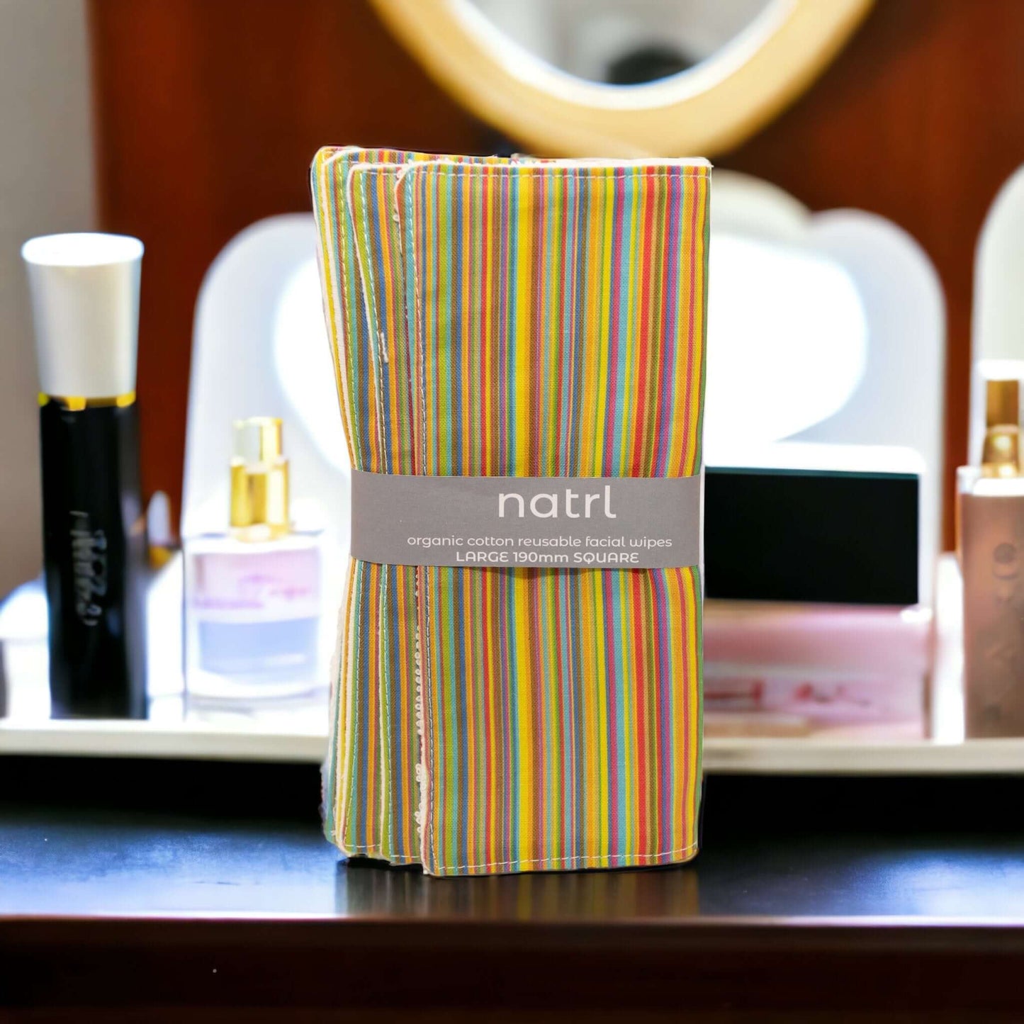 Hand-Sewn Organic Cotton Makeup Wipes