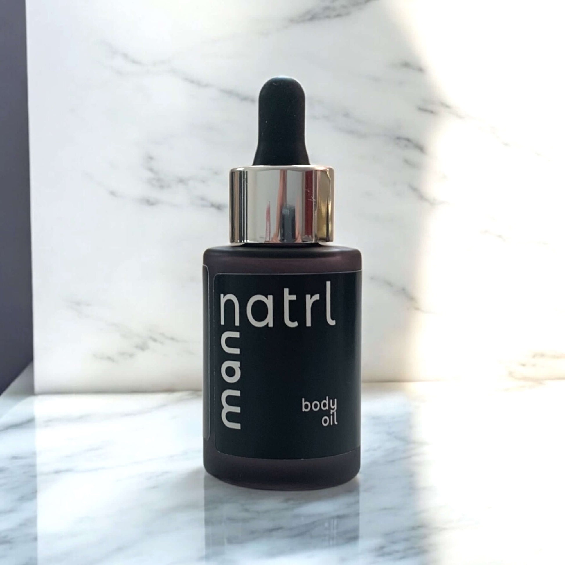 natural body and massage oil for men