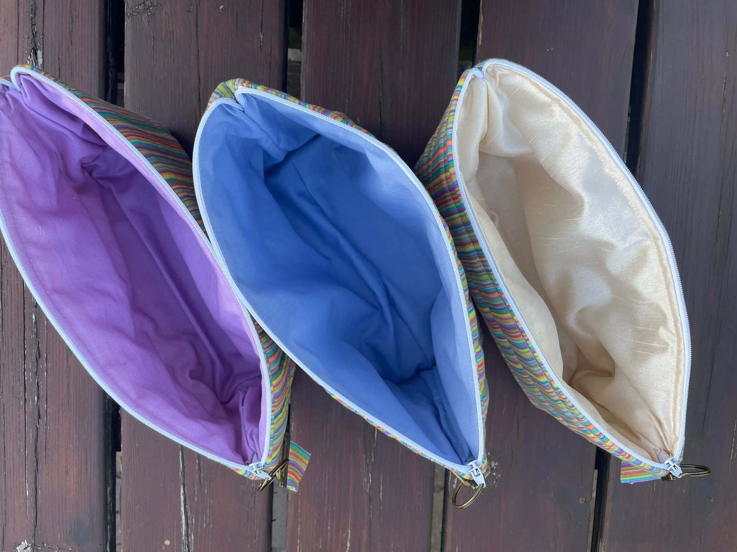 mini makeup bag variations