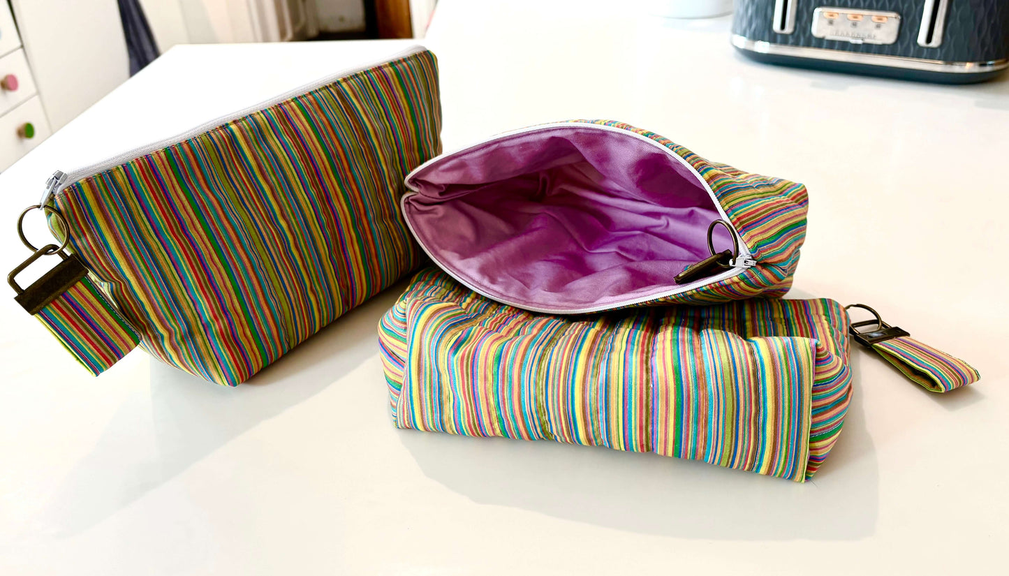 Organic Cotton MakeUp/Wash Bag