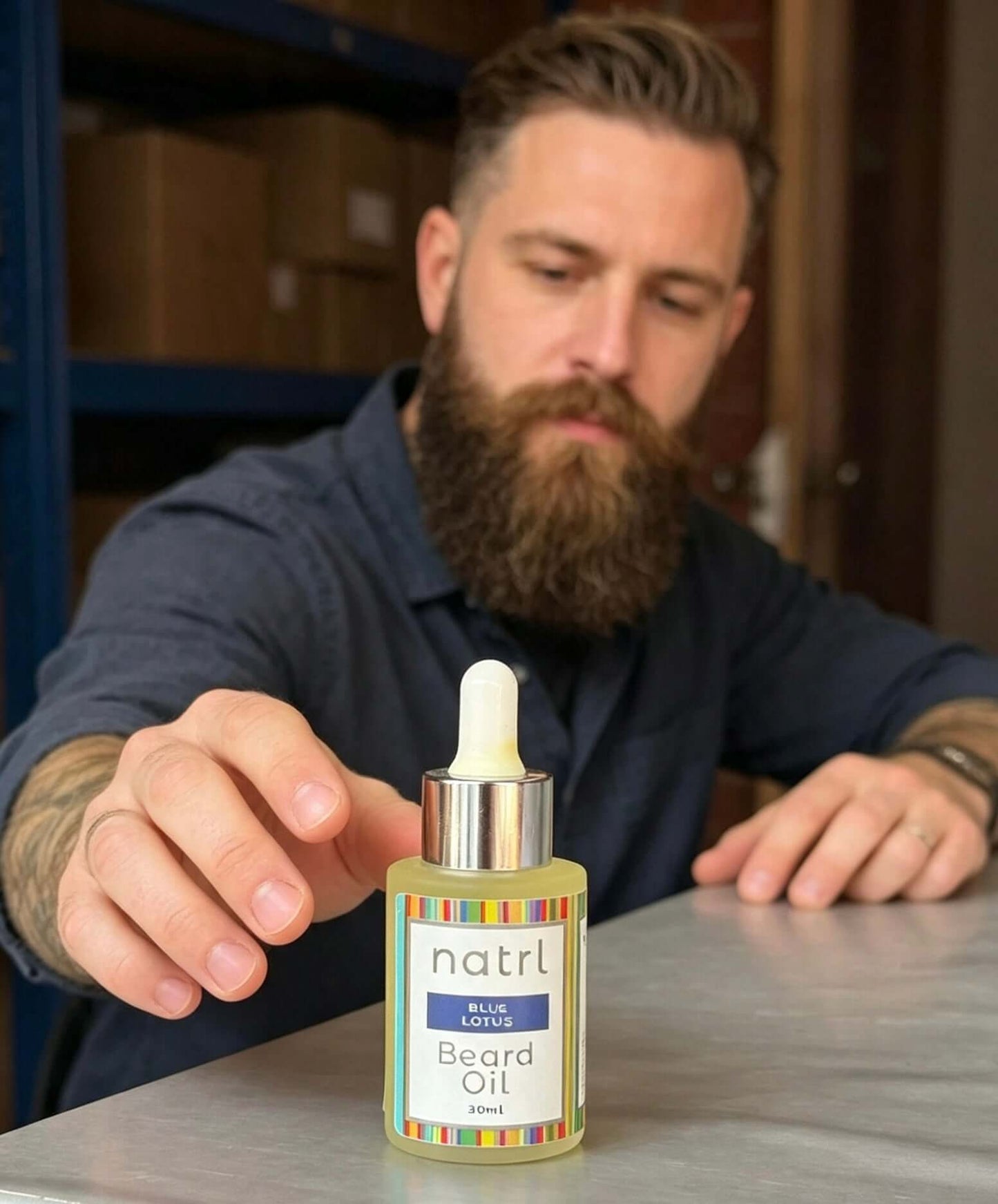 Luxurious Natural Beard Oil - Vegan